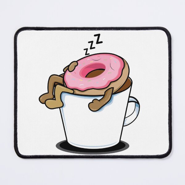 Item preview, Donut fell asleep in coffee designed and sold by kapiks.