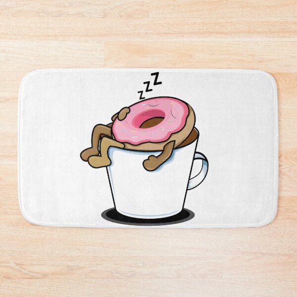 Item preview, Donut fell asleep in coffee designed and sold by kapiks.