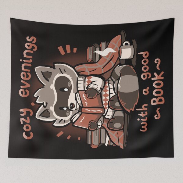 Item preview, Cozy Evenings with a Good Book designed and sold by TechraNova.