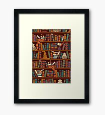 Bookshelf Framed Print