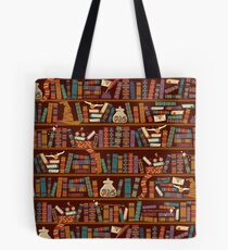 Bookshelf Tote Bag