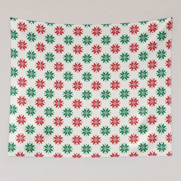 Item preview, Christmas Sweater Snowflakes Pattern designed and sold by BigAl3D.
