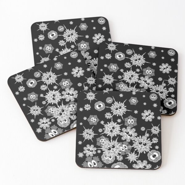Item preview, Monochrome snowflakes / Monochrome manga anime snowflakes designed and sold by saf-saf.