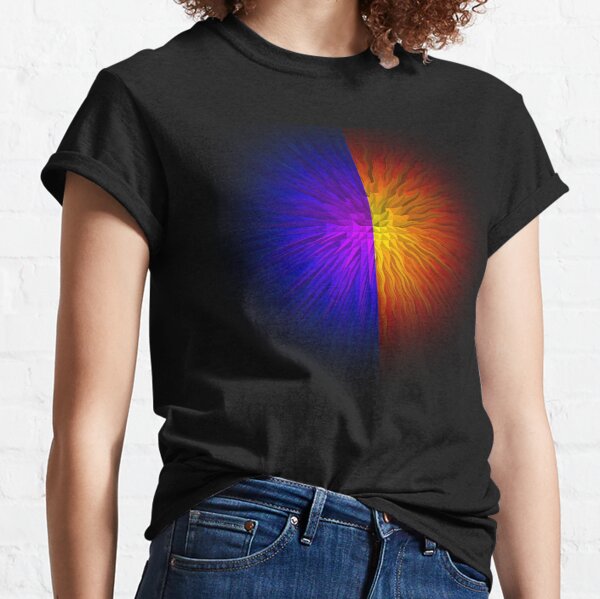 Star and Sun Night and Day Classic T-Shirt