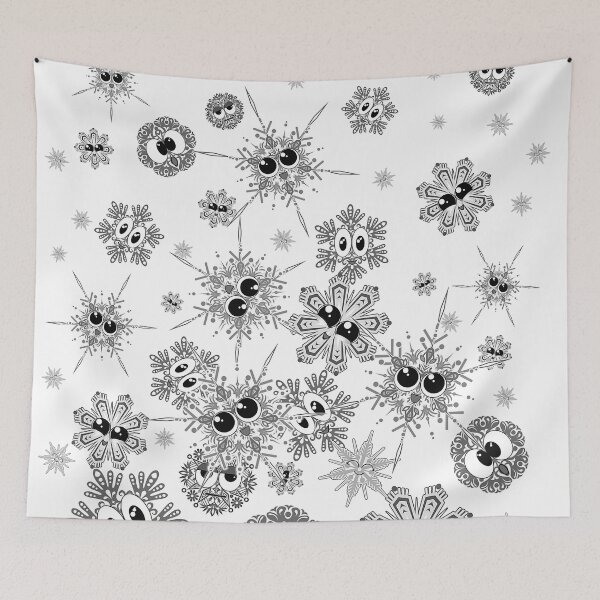 Item preview, Monochrome snowflakes / Monochrome manga anime snowflakes designed and sold by saf-saf.