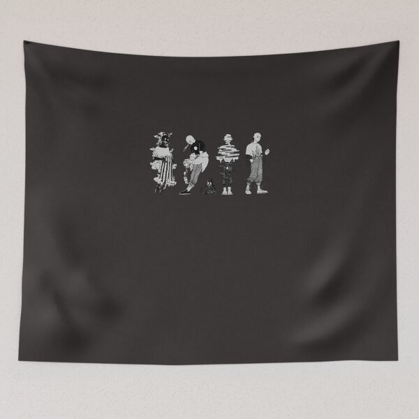 Item preview, 4 elements and a cat Sticker designed and sold by KadirErpulat.