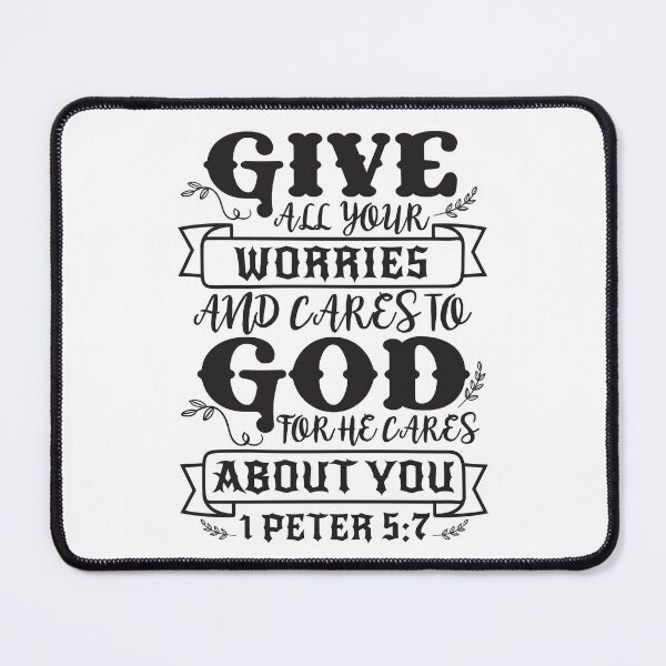 Item preview, 1 Peter 5:7 designed and sold by plushism.