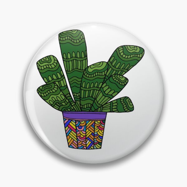Item preview, Cactus vase multicolored  designed and sold by karimaK-71.
