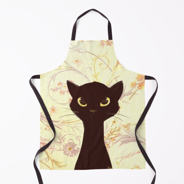 3dRose Shady Cat Black and White Cat Sleeping in The Shade with Pockets Full Length Apron apr_120426_4 Black 22 by 30-Inch 3dRose Shady Cat Black and White Cat Sleeping in The Shade with Pockets Full Length Apron apr_120426_4 Black 22 by 30-Inch