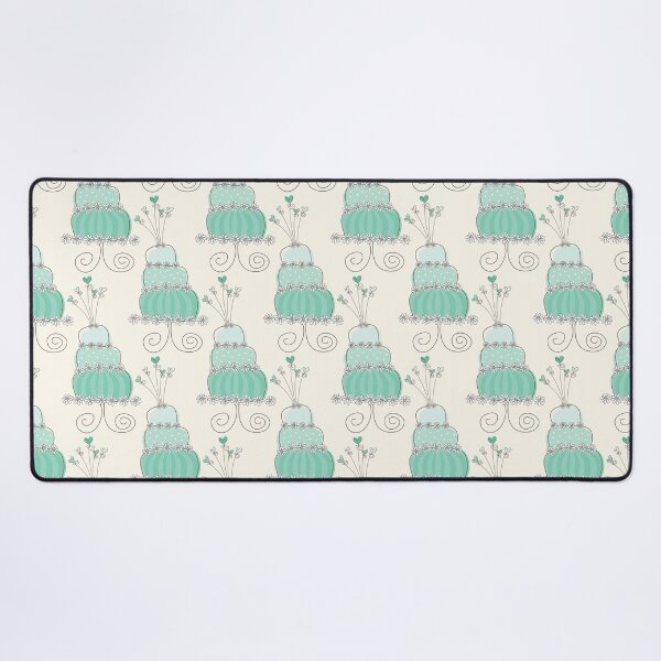 Item preview, Whimsical Sweet Mint Green Wedding Cake © fatfatin designed and sold by fatfatin.