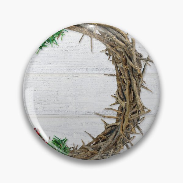 Item preview, Holiday Wreath On Wood designed and sold by Maria Dryfhout.