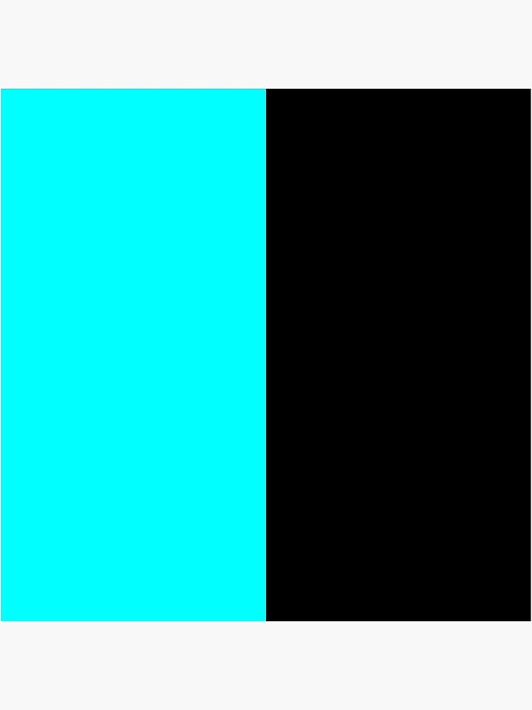 "Light Blue and Black Abstract" Poster for Sale by SadlyTaken Redbubble