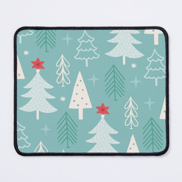 Item preview, Hand-Drawn Christmas Trees Pattern designed and sold by BigAl3D.