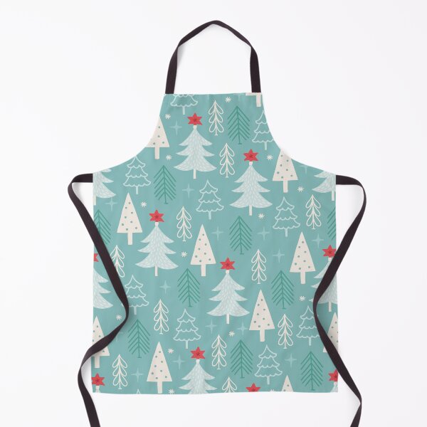 Item preview, Hand-Drawn Christmas Trees Pattern designed and sold by BigAl3D.