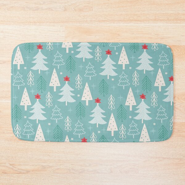 Item preview, Hand-Drawn Christmas Trees Pattern designed and sold by BigAl3D.