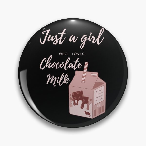 Item preview, Just a girl who loves chocolate milk designed and sold by LukjanovArt.