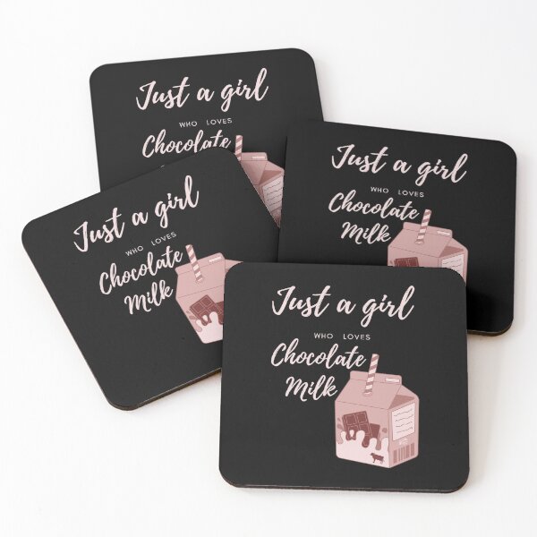 Item preview, Just a girl who loves chocolate milk designed and sold by LukjanovArt.