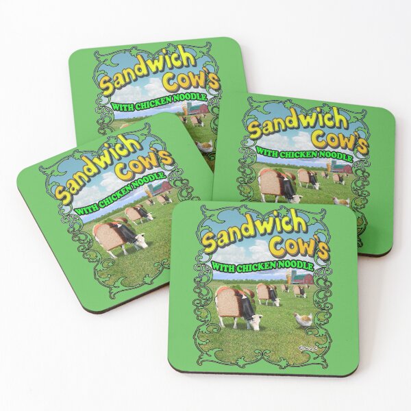 Item preview, Sandwich Cows with Chicken Noodle designed and sold by Jay Chamberlin.