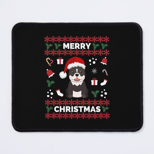 Item preview, Merry Woofmas Pitbull Christmas Holiday - Merry Woofmas Pitbull Charistmas Gift designed and sold by ExploreTheStore.