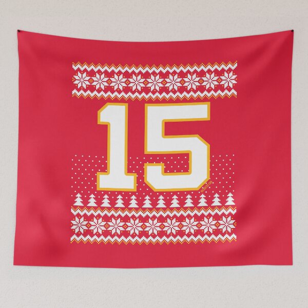 Item preview, Christmas Mahomes 15 Kansas City Football Sports designed and sold by maxhater.