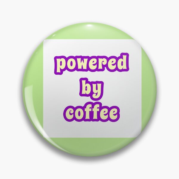 Item preview, powered by coffee designed and sold by isabelladrawing.