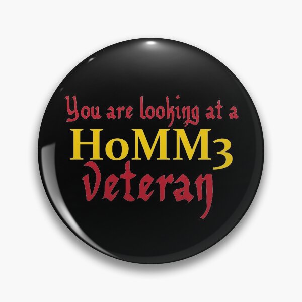 Item preview, HoMM3 Veteran Gamer designed and sold by Koala Designs.