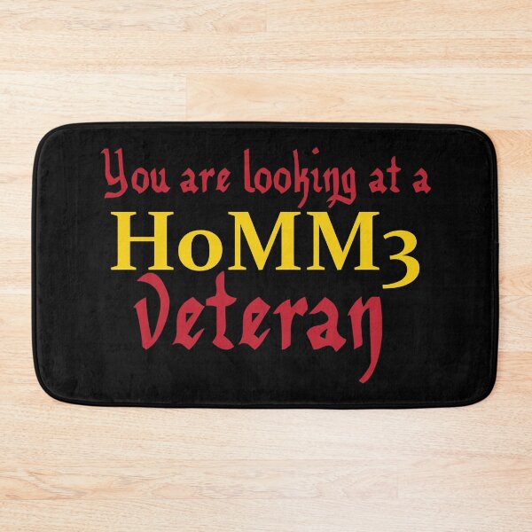 Item preview, HoMM3 Veteran Gamer designed and sold by Koala Designs.