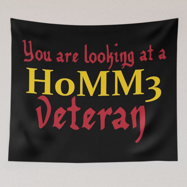 Item preview, HoMM3 Veteran Gamer designed and sold by Koala Designs.