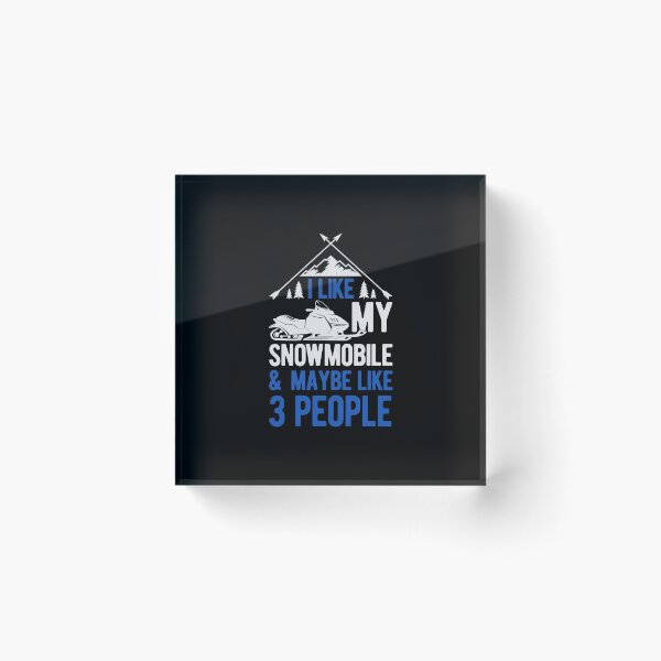 Item preview, Funny Snowmobile Lover designed and sold by artworkbyrihen.