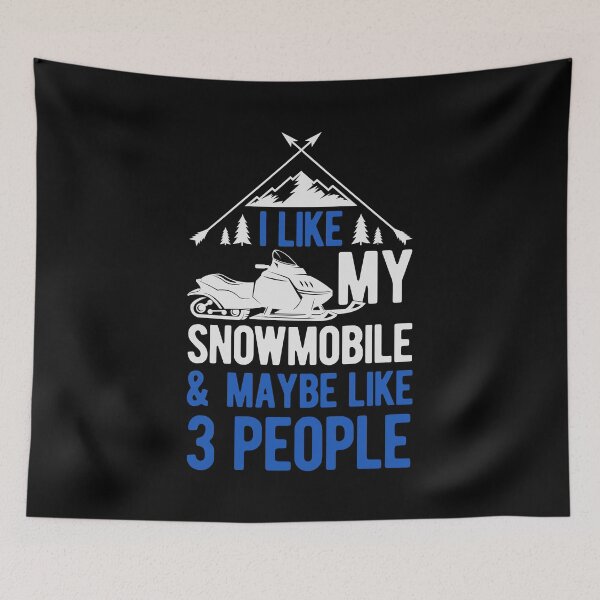 Item preview, Funny Snowmobile Lover designed and sold by artworkbyrihen.
