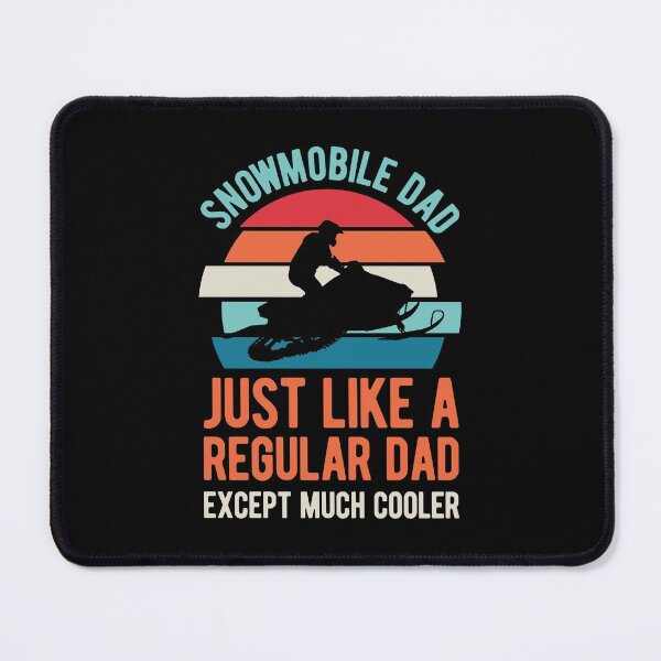 Item preview, Funny Snowmobile Dad designed and sold by artworkbyrihen.