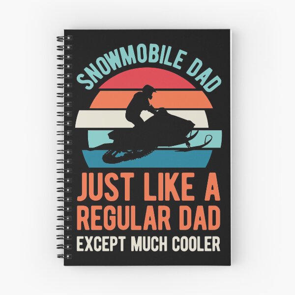 Item preview, Funny Snowmobile Dad designed and sold by artworkbyrihen.