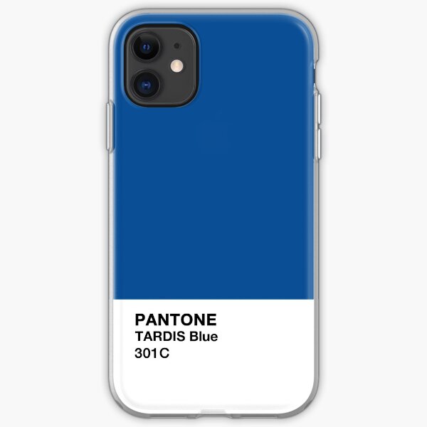 Blue Color Chip iPhone Soft Case