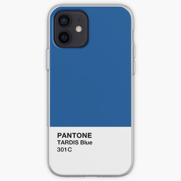 Blue Color Chip iPhone Soft Case