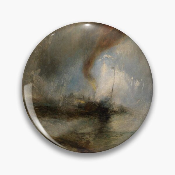 Item preview, Snow Storm - Steam-Boat off a Harbour’s Mouth by Joseph Mallord William Turner designed and sold by ReimagineStore.