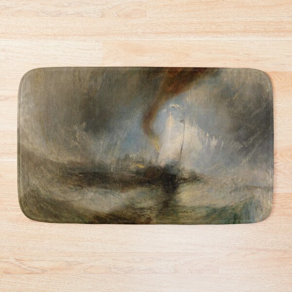 Item preview, Snow Storm - Steam-Boat off a Harbour’s Mouth by Joseph Mallord William Turner designed and sold by ReimagineStore.