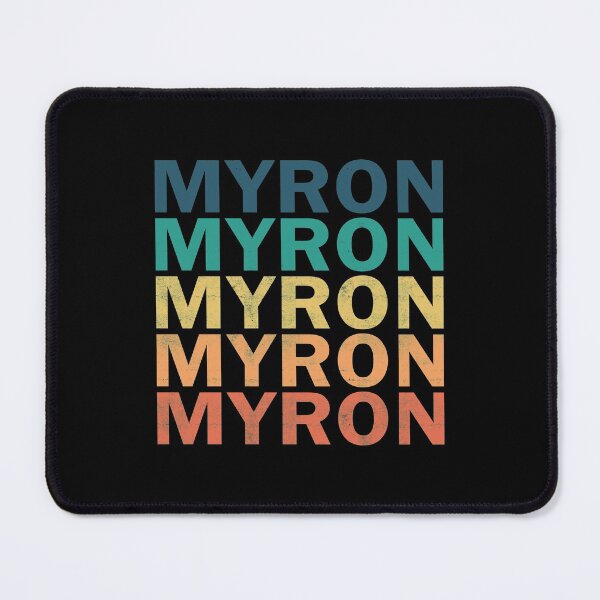 Item preview, Myron Name T Shirt - Myron Vintage Retro Myron Name Gift Item Tee designed and sold by mackpatsy.