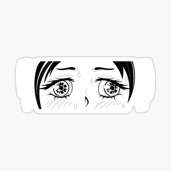 Hentai Sad Face Anime Sticker For Sale By Mrabde Redbubble 2822