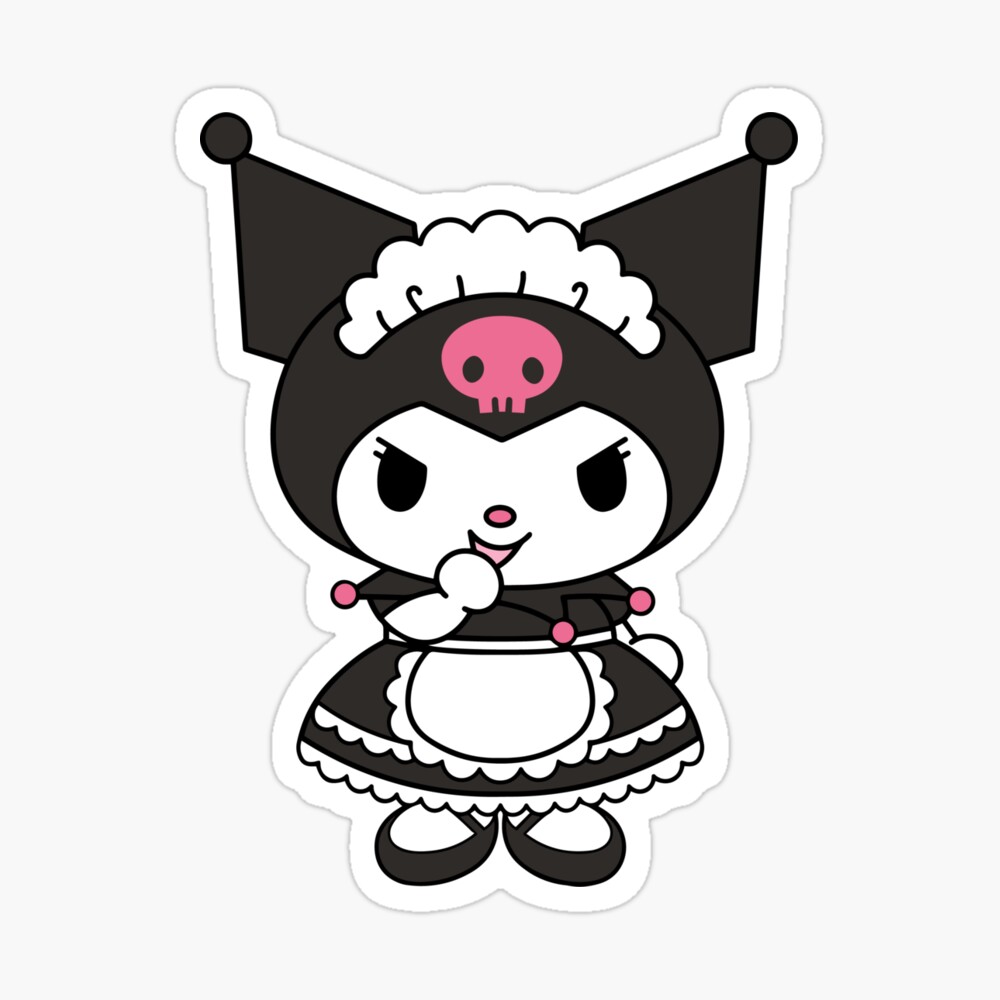 kawaii chibi maid bunny rabbit