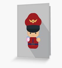 M. Bison Greeting Card