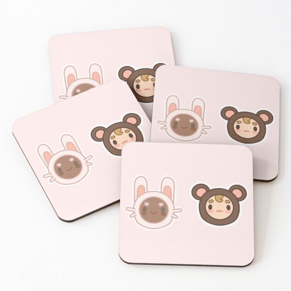 Item preview, Bear and bunny designed and sold by kasumiblu.