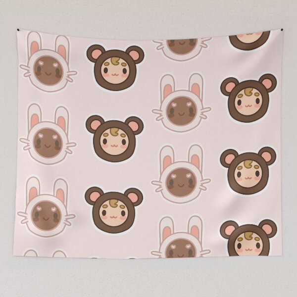 Item preview, Bear and bunny designed and sold by kasumiblu.