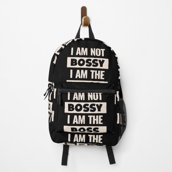 Item preview, I Am Not Bossy I Am The Boss - Funny Sarcastic Girl Power designed and sold by YoungESC.
