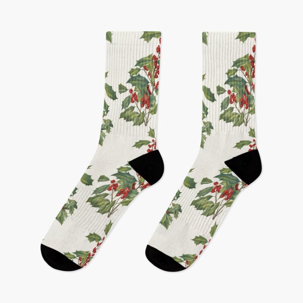 Item preview, American holly - Botanical Illustration designed and sold by chimakingthings.