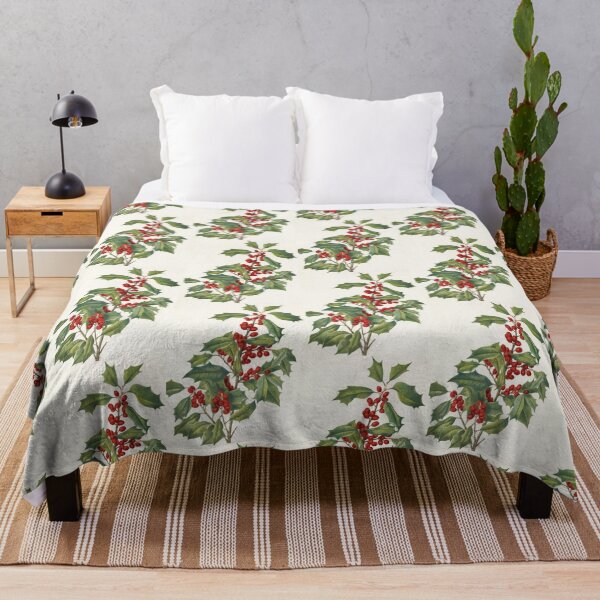 Item preview, American holly - Botanical Illustration designed and sold by chimakingthings.