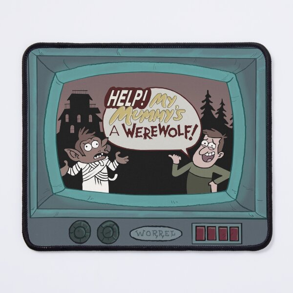 Item preview, Help my mummy's a werewolf designed and sold by Dark Angel Graphics.