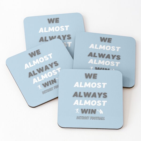Item preview, We Almost Always Almost Win Funny Lions Sports Football Lover designed and sold by sichaz.