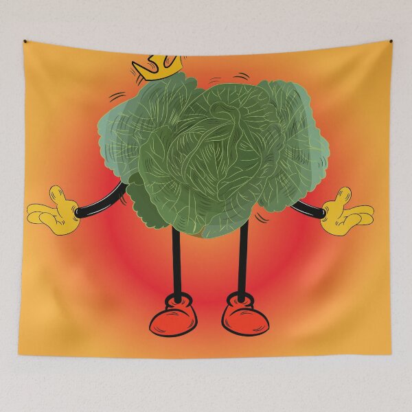 Item preview, cool cabbage king t-shirt | cabbage king poster  designed and sold by KARTICK DUTTA.