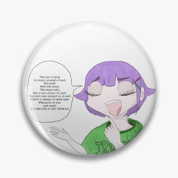 Item preview, flat earther sachiko designed and sold by julspacecadet.