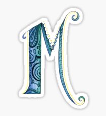 The Letter M Sticker